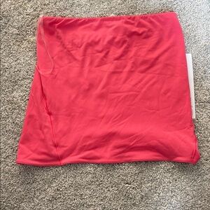 Lululemon wundermost tube top pink